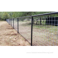 Galvanized livestock feedlot cattle panel fence